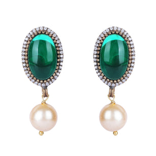 22k Gold Plated Sankranti Sharvani Earring