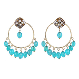 22k Gold Plated Sankranti Brinda Earring