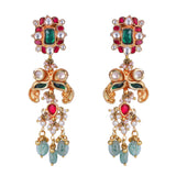 22k Gold Plated Sankranti Aroha Earring