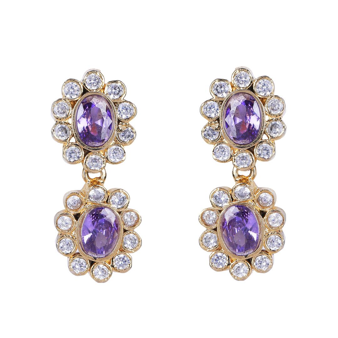 22k Gold Plated Sankranti Iravati Earring
