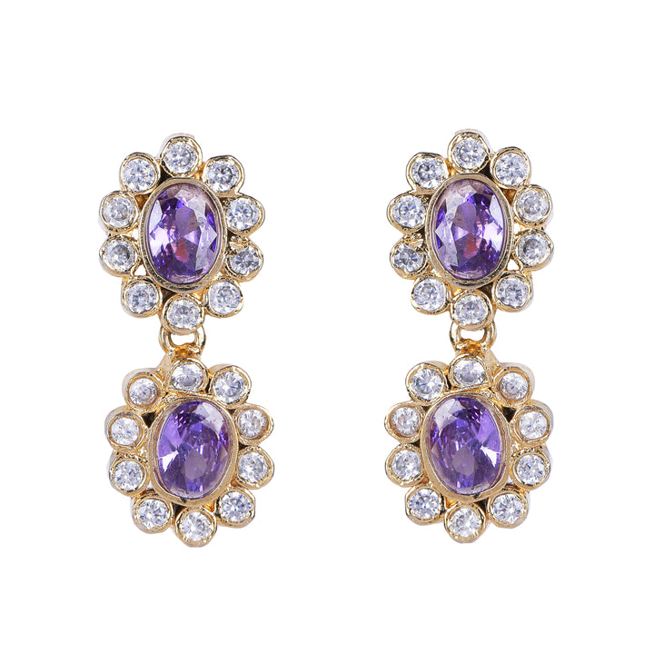 22k Gold Plated Sankranti Iravati Earring