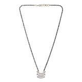 22k Gold Plated Sankranti Kumud Mangalsutra