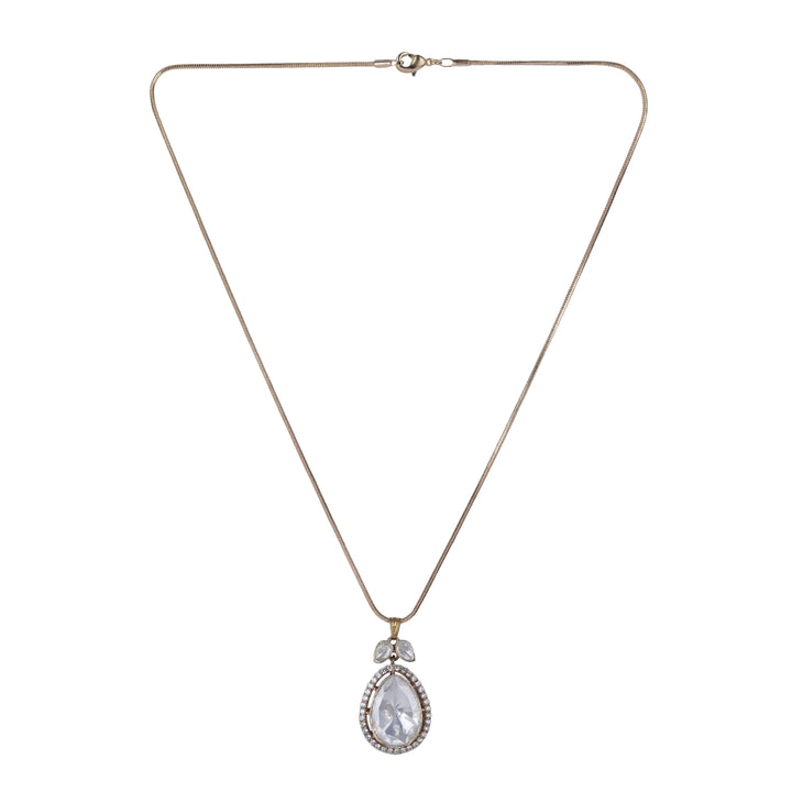 22k Gold Plated Sankranti Nirali Pendant Set