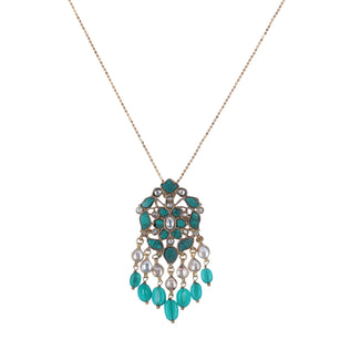 22k Gold Plated Sankranti Padmika Pendant