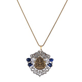 22k Gold Plated Sankranti Oshina Pendant