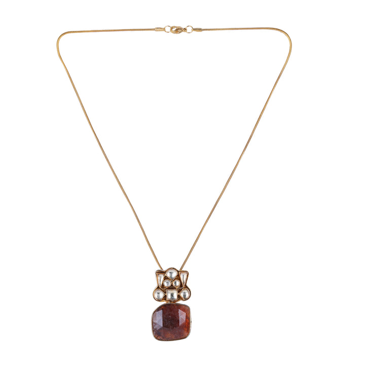 22k Gold Plated Sankranti Nandini Pendant