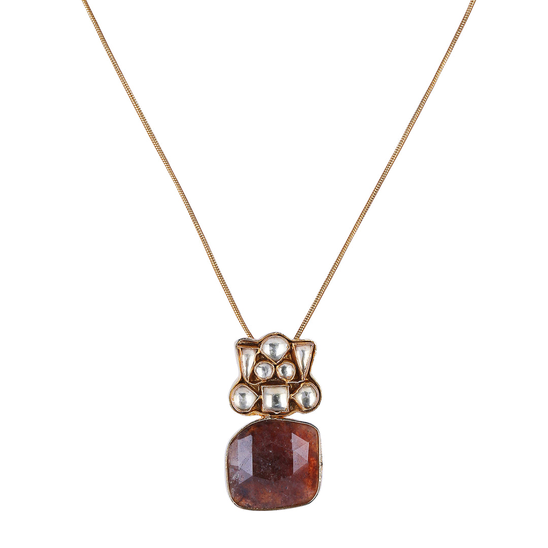 22k Gold Plated Sankranti Nandini Pendant