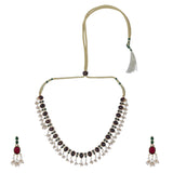 22k Gold Plated Sankranti Garima Necklace Set
