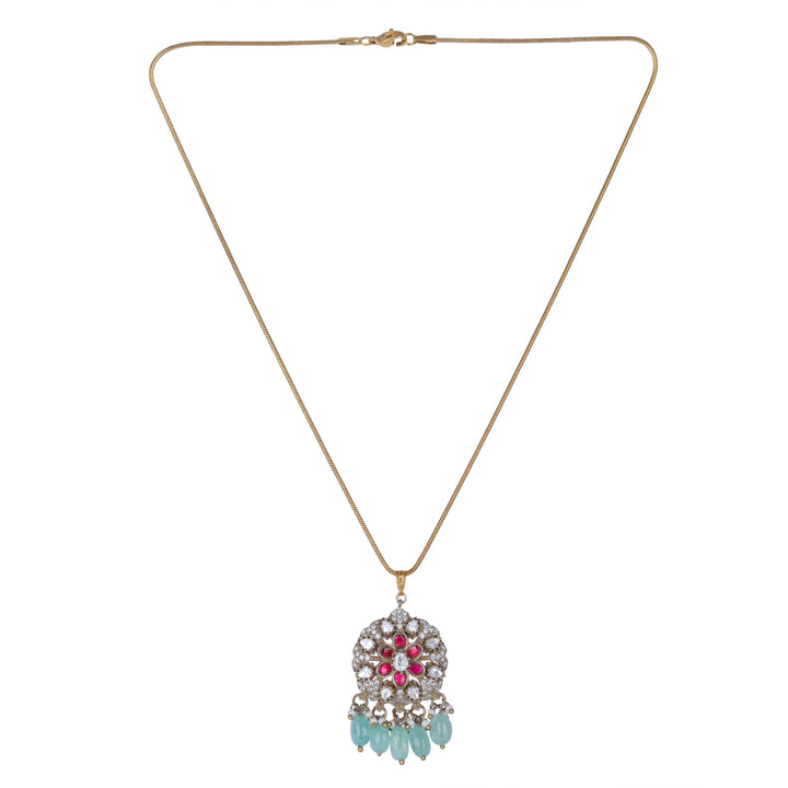 22k Gold Plated Sankranti Ranya Pendant