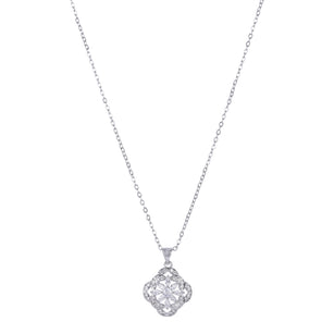 Silver Sankranti Akruti Pendant