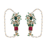 22k Gold Plated Kavya Tishya Kaan Chain