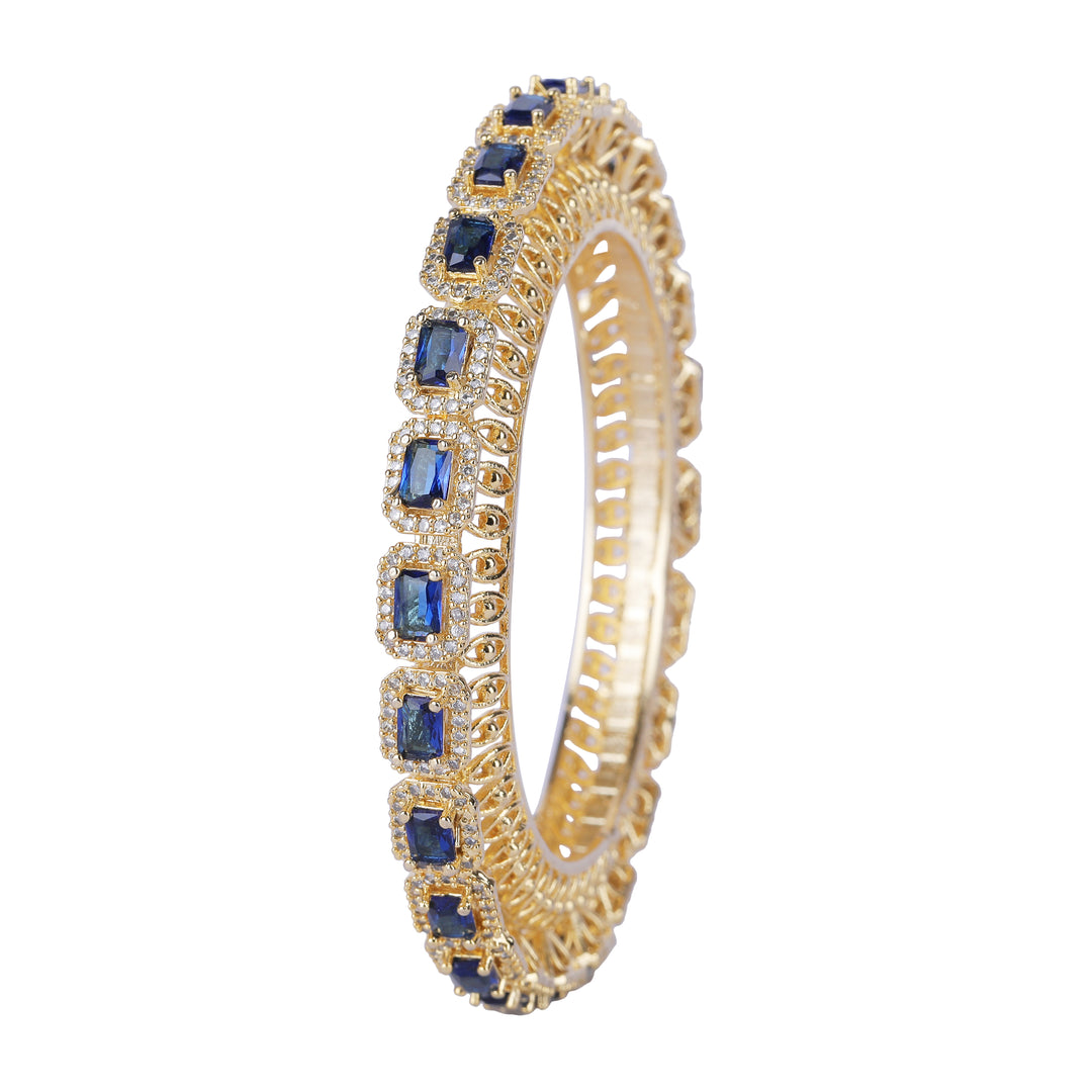 22k Gold Plated Sankranti Charvi Bangle
