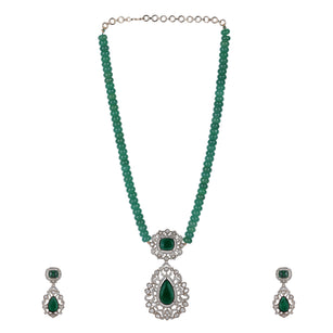 22k Gold Plated Sankranti Moksha Pendant Set