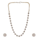 22k Gold Plated Sankranti Hiral Necklace Set