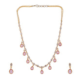 22k Gold Plated Sankranti Indira Necklace Set