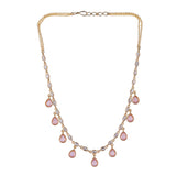 22k Gold Plated Sankranti Indira Necklace Set