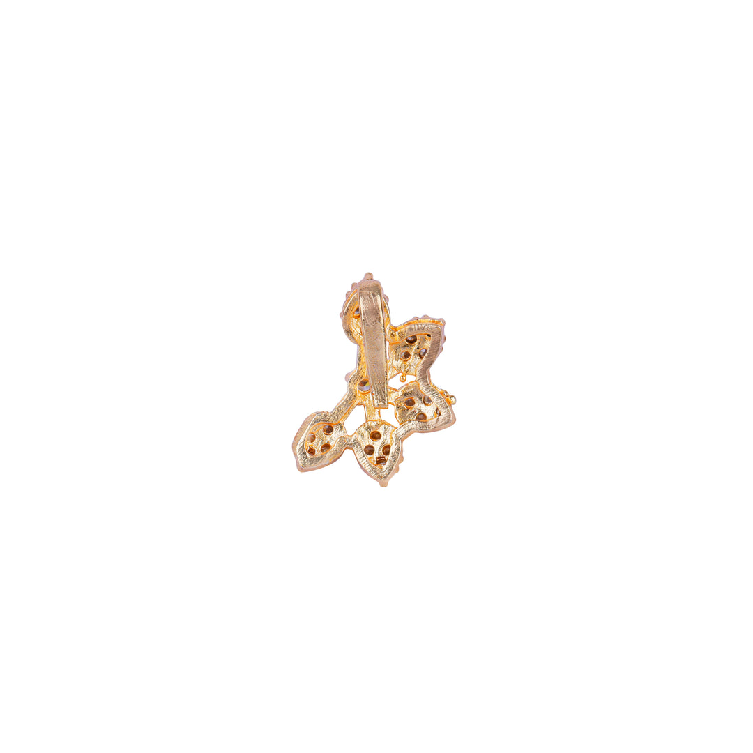 22k Gold Plated Meher Gul Nathni