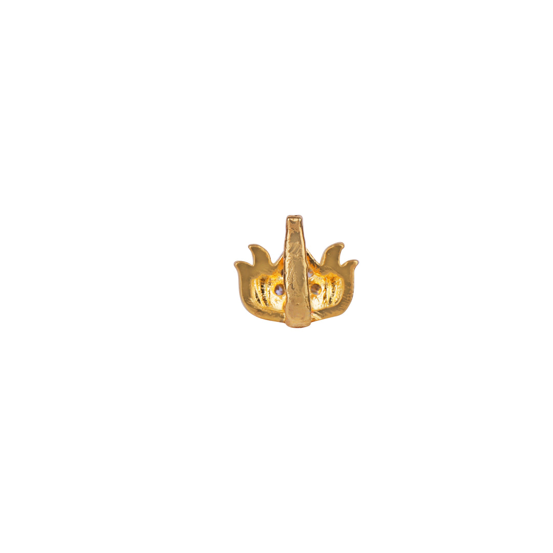 22k Gold Plated Meher Riva Nathni