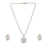 22k Gold Plated Ridhi Varga Pendant Set