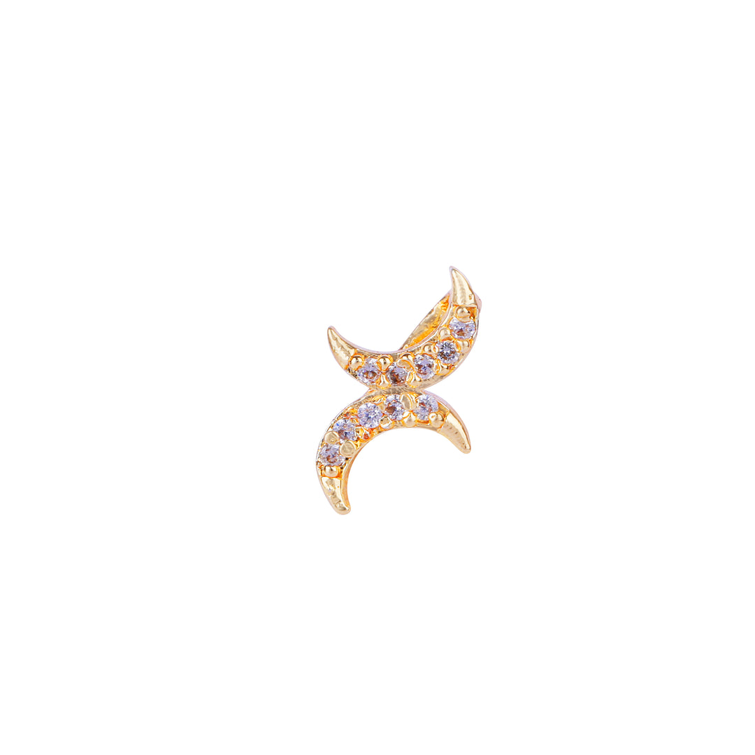 22k Gold Plated Meher Koyal Nathni