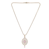 22k Gold Plated Ridhi Mandala Pendant Set