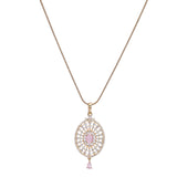 22k Gold Plated Ridhi Mandala Pendant Set