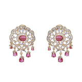 22k Gold Plated Ridhi Lata Pendant Set