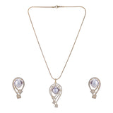 22k Gold Plated Ridhi Pakshi Pendant Set