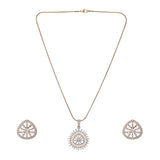 22k Gold Plated Ridhi Amritika Pendant Set