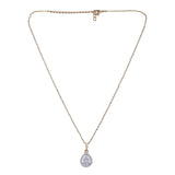 22k Gold Plated Ridhi Vakra Pendant Set