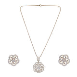 22k Gold Plated Ridhi Indu Pendant Set