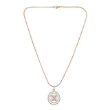 22k Gold Plated Ridhi Chandrika Pendant Set