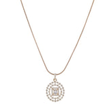 22k Gold Plated Ridhi Chandrika Pendant Set