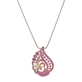 22k Gold Plated Ridhi Hemangi Pendant Set