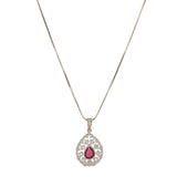 22k Gold Plated Ridhi Taruni Pendant Set