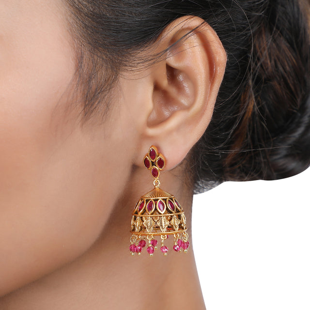 Ruby Earring