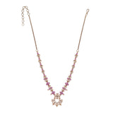 22k Gold Plated Kanaka Tiya Necklace Set