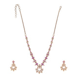 22k Gold Plated Kanaka Tiya Necklace Set