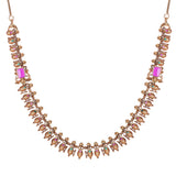 22k Gold Plated Kanaka Trisha Necklace Set