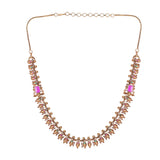 22k Gold Plated Kanaka Trisha Necklace Set