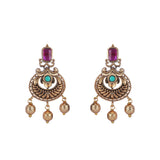 22k Gold Plated Kanaka Trisha Necklace Set