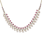 22k Gold Plated Kanaka Mehal Necklace Set