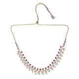 22k Gold Plated Kanaka Mehal Necklace Set