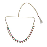 22k Gold Plated Kanaka Ojal Necklace Set