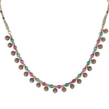 22k Gold Plated Kanaka Ojal Necklace Set