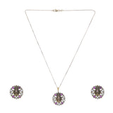 22k Gold Plated Kanaka Manira Necklace Set