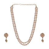 22k Gold Plated Kanaka Vritika Necklace Set