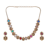 22k Gold Plated Kanaka Prisha Necklace Set