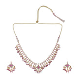 22k Gold Plated Kanaka Lavina Necklace Set