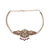 22k Gold Plated Kanaka Vedika Necklace Set